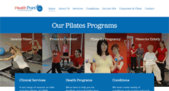 Desktop Screenshot of healthpointphysiotherapy.com.au